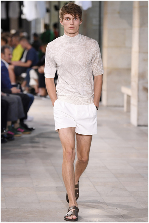 Herrmode 2019 Trender för män Shorts Hermes