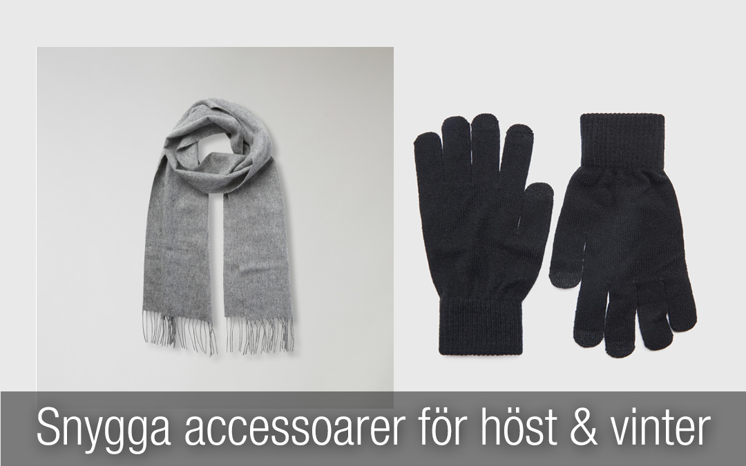 Snygga accessoarer för män med stil för hösten och vintern 2018.