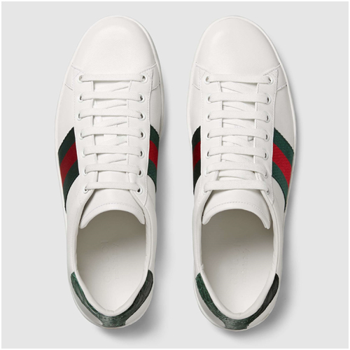 Gucci Sneakers herr Ace Leather