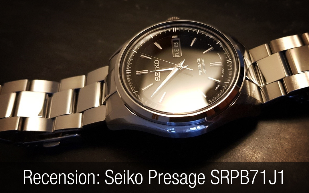 Recension herrklocka: Seiko Presage SRPB71J1