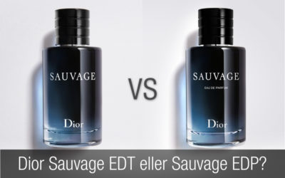 Dior Sauvage EDT eller Dior Sauvage EDP? Vilken herrparfym är bäst?