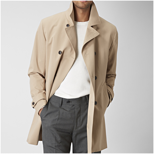 Beige Trenchcoat herr Riley