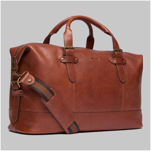 Weekendbag skinn herr Morris