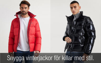 Snygga vinterjackor (herr.) Din guide till en ny snygg vinterjacka!