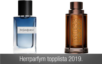 Herrparfym topplista 2019. De bästa parfymerna för män.