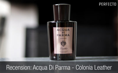 Acqua di Parma Colonia Leather Recension: en av de bästa parfymerna med läder.