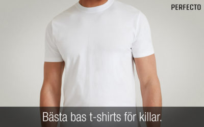 Bästa bas t-shirts herr. Essentiella och snygga t-shirts!