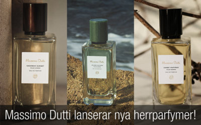 Nyhet: Massimo Dutti släpper herrparfym!