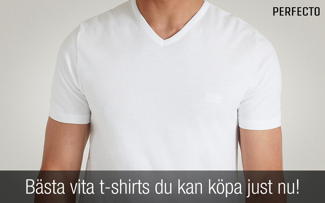 Vita t-shirts herr